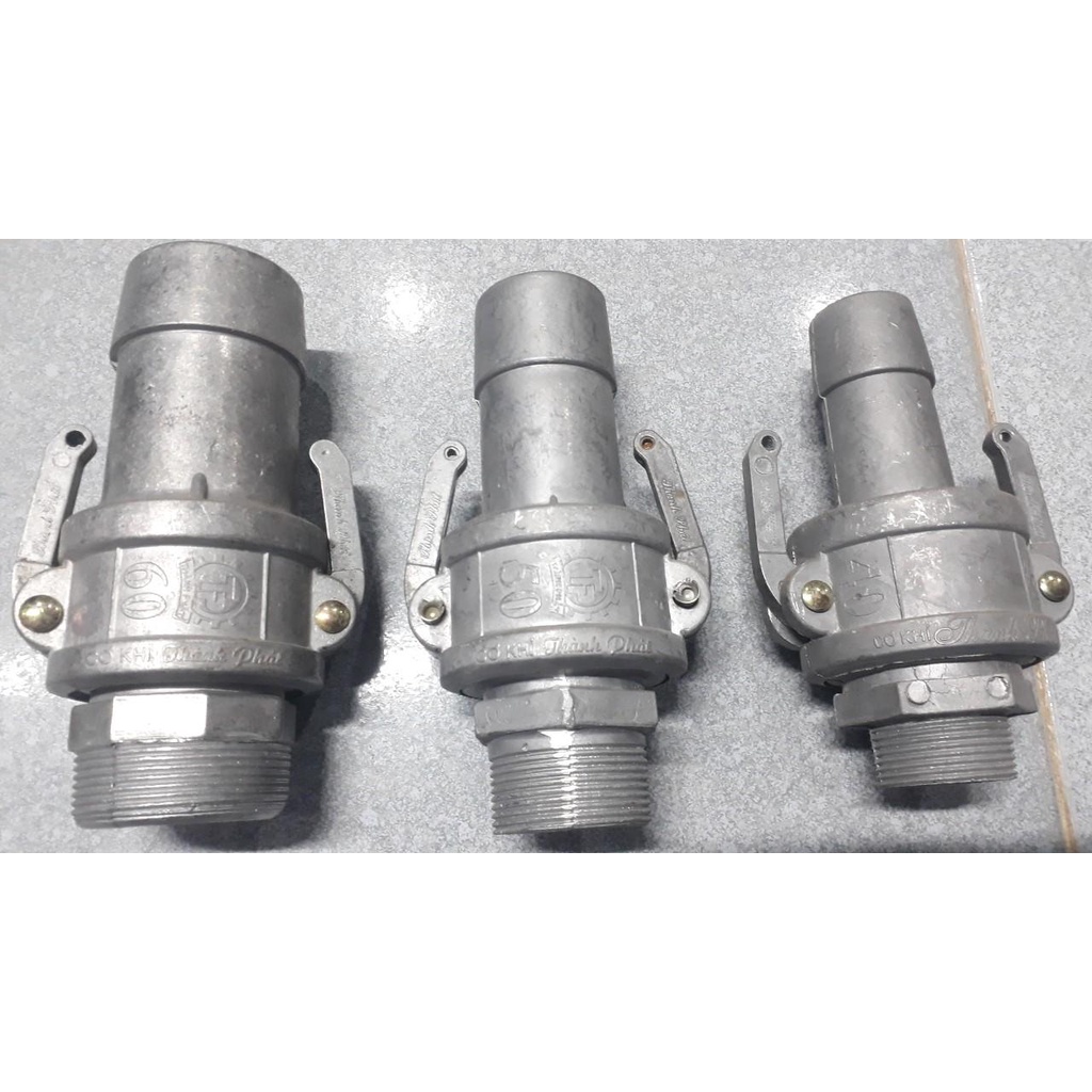 khớp nối nhanh phi 40 phi 50 phi 60 cùm nhôm