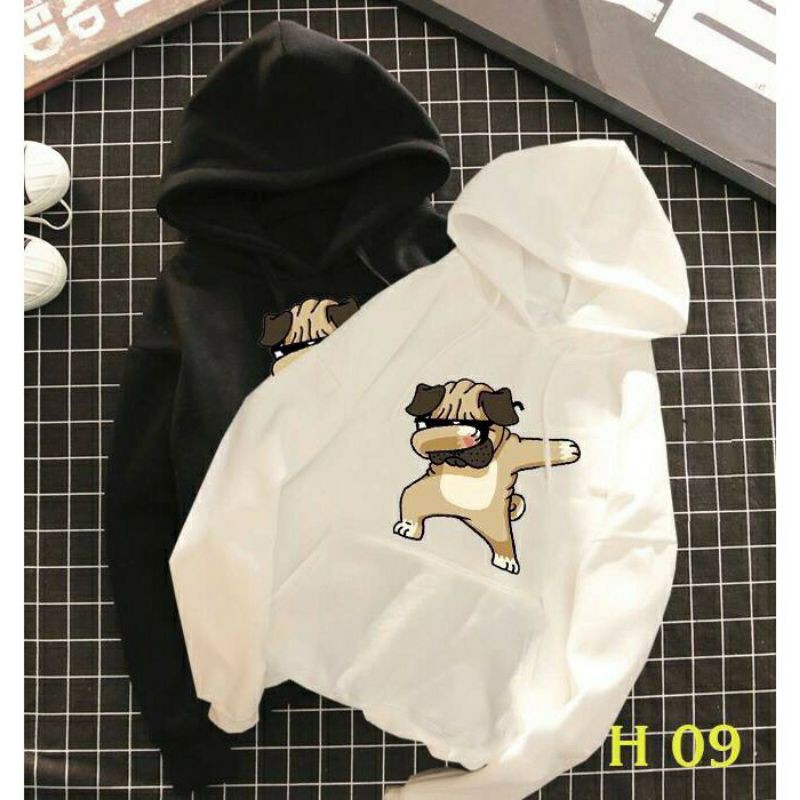 áo nỉ hoodie hình cún, nam nữ đều mặc được | BigBuy360 - bigbuy360.vn