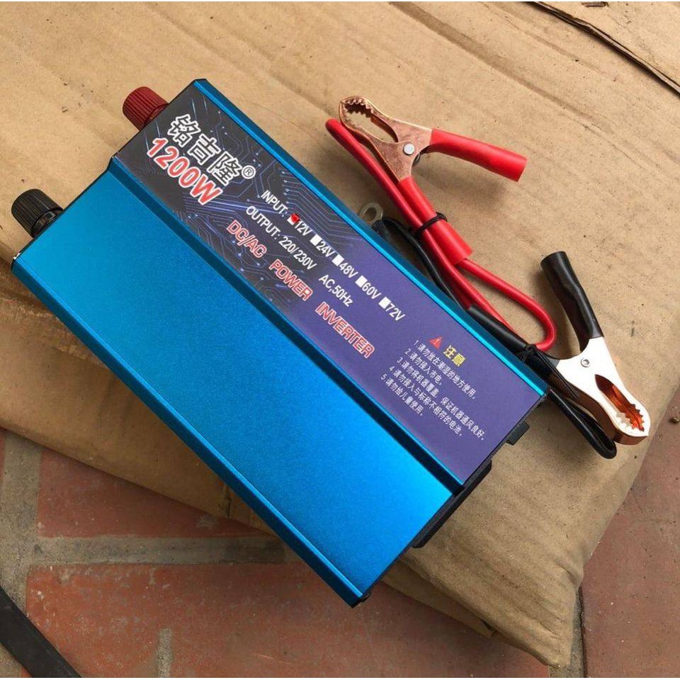(RẺ VÔ ĐỊCH) Bộ Kích Điện 1200W 12V Sang 220V Sine Chuẩn | BigBuy360 - bigbuy360.vn