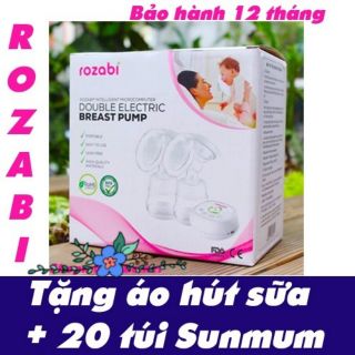 Máy hút sữa điện đôi Rozabi