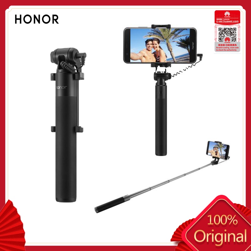 Gậy Chụp Ảnh Selfie Có Dây Nối Dài Honor AF11 Cho Điện Thoại ios Android