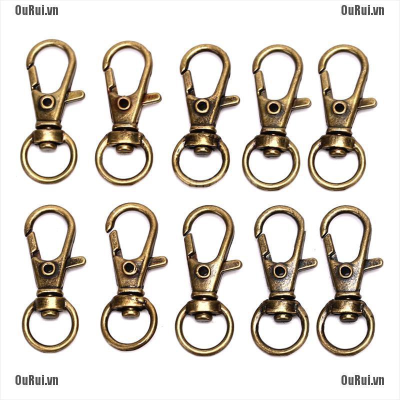 (FCC) Bộ 10 Móc Khóa Hình Cua DIY