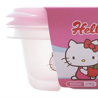 HỘP NHỰA HELLO KITTY LOCK&LOCK LKT804 520ml