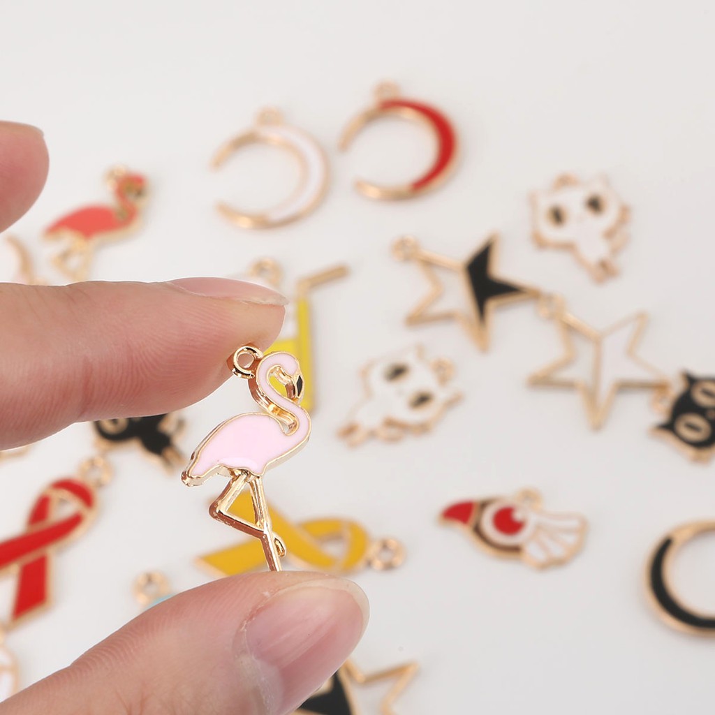 BEADIA Mặt Dây Chuyền Thiết Kế Xinh Xắn Dùng Làm Trang Sức DIY