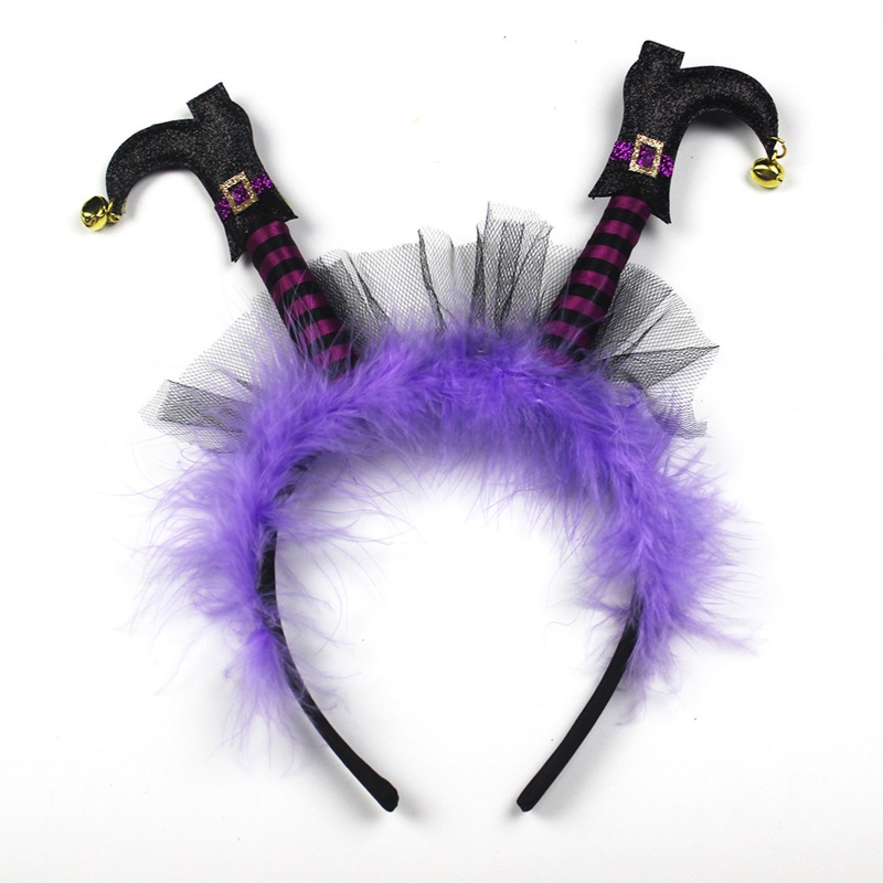 Flgo Goth Vương Miện Phụ Kiện Chụp Ảnh Sinh Viên Băng Đô Phù Thủy Cài Tóc Nhiều Màu Sắc