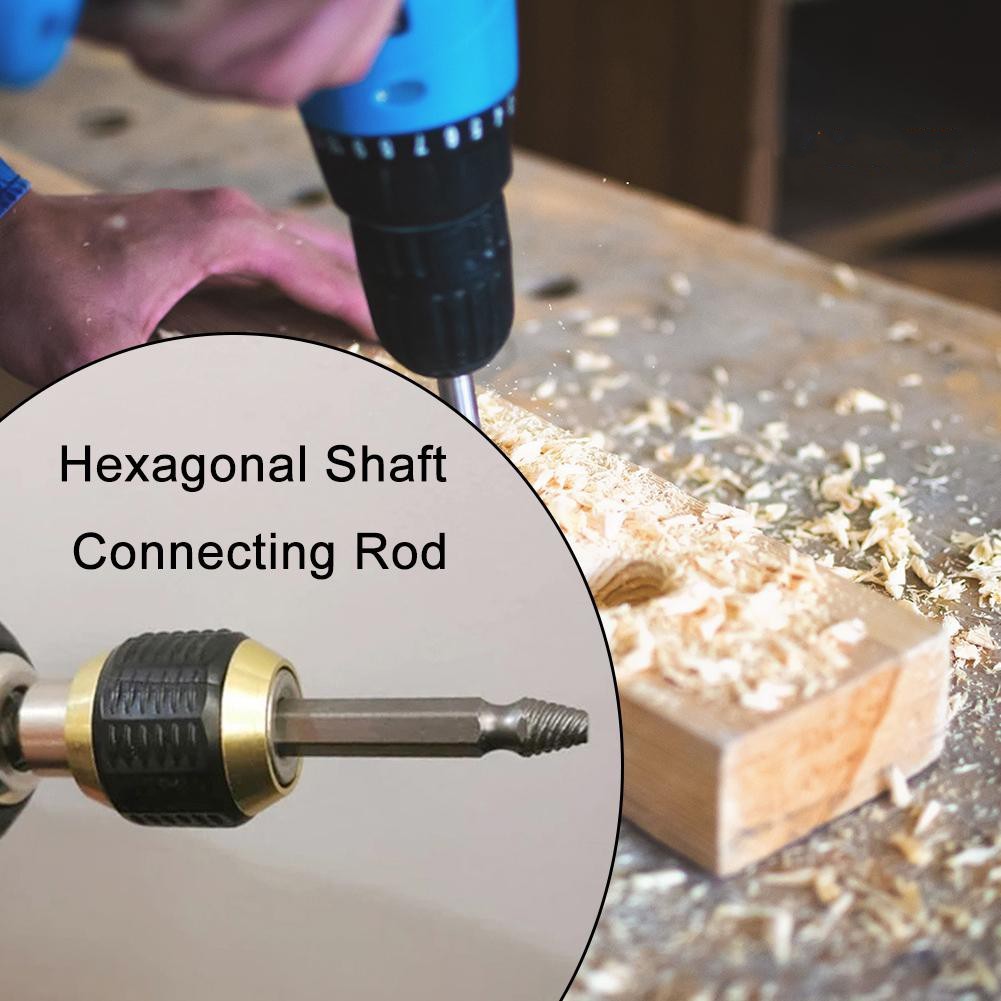 EKEZ Đầu Kẹp Mũi Khoan Lục Giác 150mm 60mm Tiện Dụng