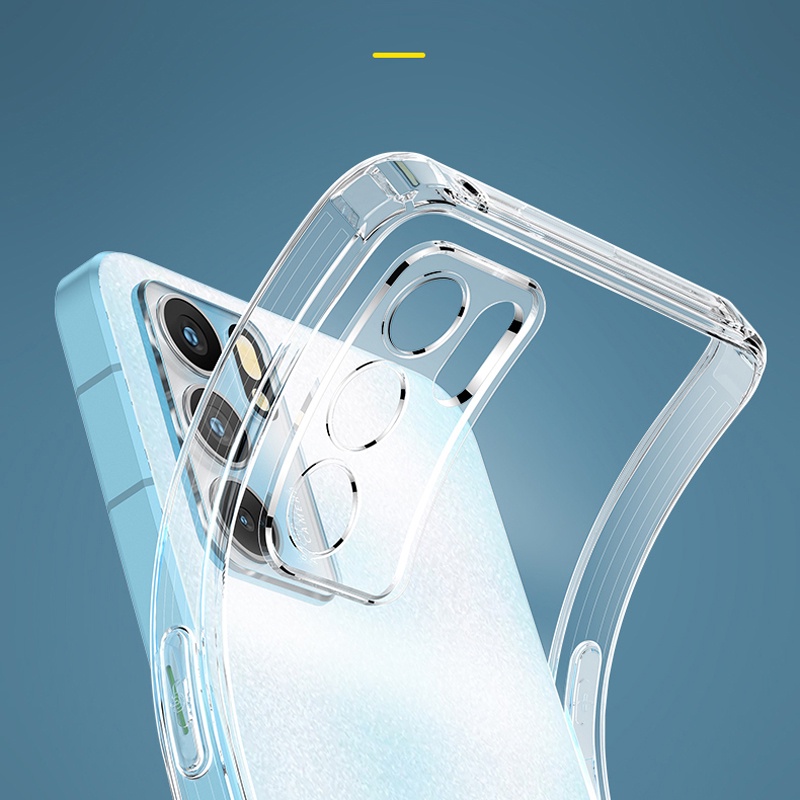 Ốp Điện Thoại Mềm Trong Suốt Hình Vuông Cho OPPO Reno 5 6 7Z 7 3