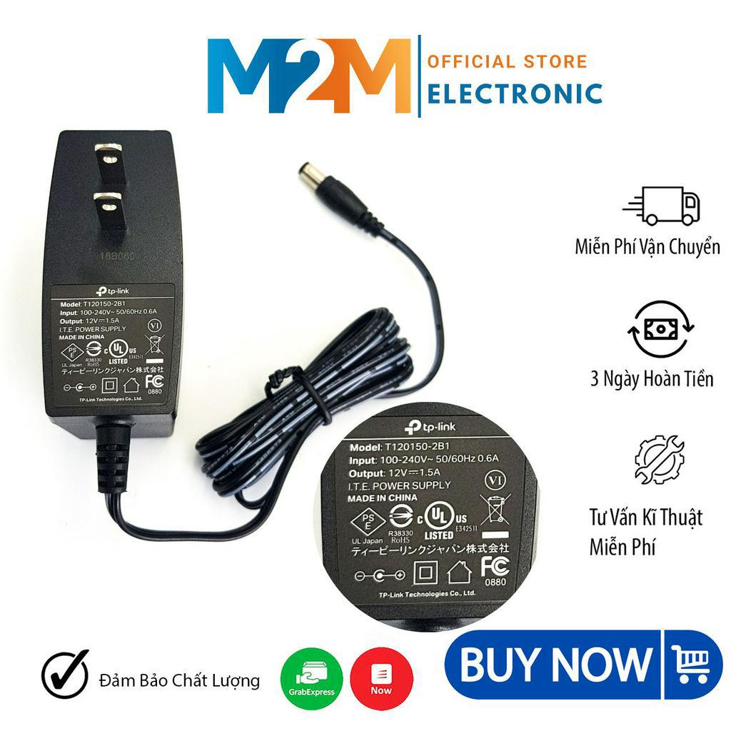 Nguồn Adapter 12V1A 5.5x2.1MM chính hãng TPlink dùng cho thiết bị quạt modem wifi - ShopLinhKienM2M
