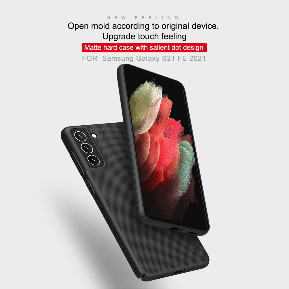 Ốp lưng Galaxy S21 FE Nillkin Frosted Shield