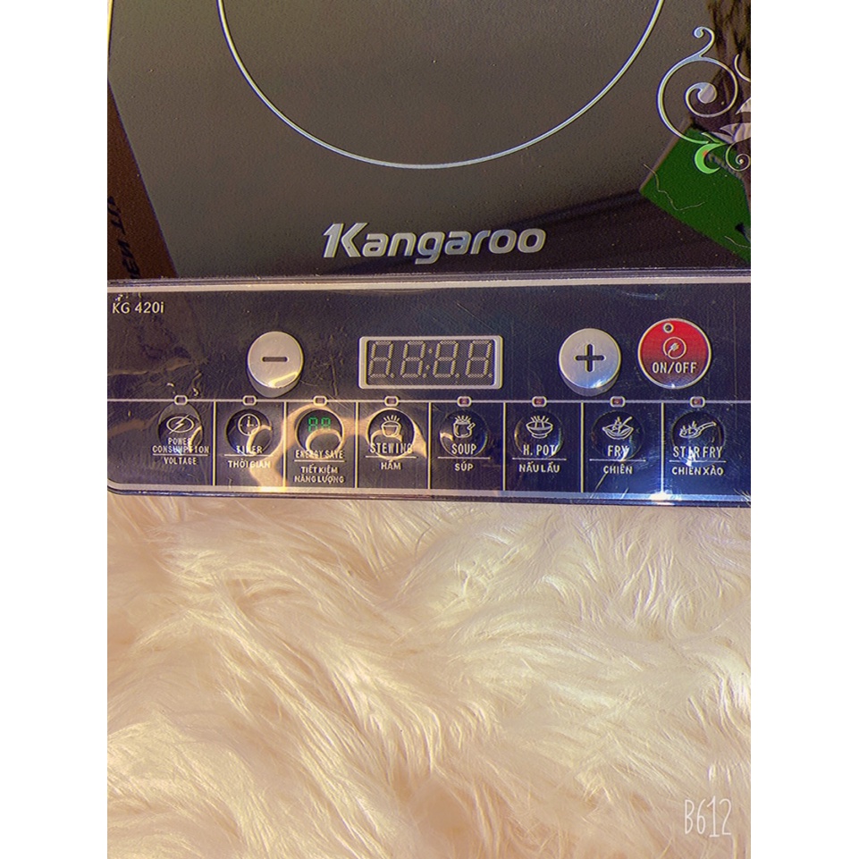 [Chính Hãng]Bếp Từ Đơn KANGAROO HR420i,Bảo Hành 12 Tháng Tặng Kèm Nồi Inox