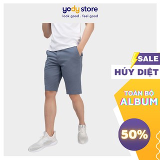 Quần Sooc Kaki Nam Quần Đùi Nam Chính Hãng YODY -QSM3021