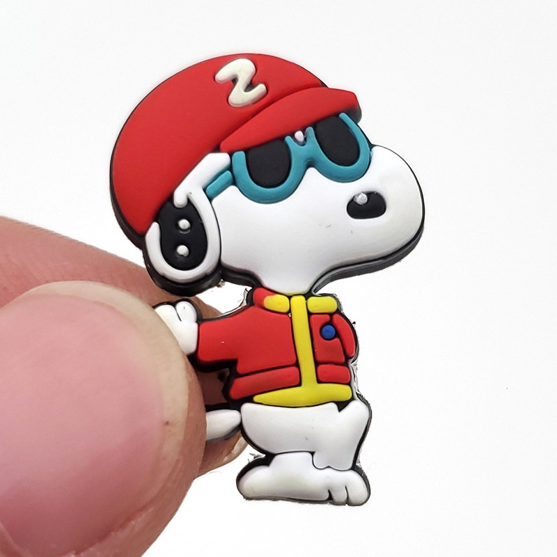 Phụ Kiện Trang Trí Giày Hình Hoạt Hình Bằng Cao Su PVC Mềm