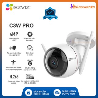 Camera wifi ezviz c3w pro 4mp smart home camera