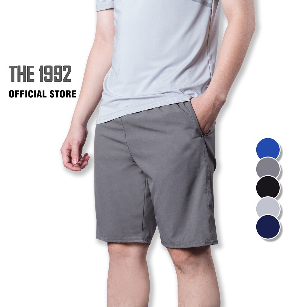 Quần short nam dù THE 1992 Quần đùi nam vải gió basic - HÀNG MỚI VỀ