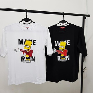 Áo simpson -ver.make me run -2 màu: trắng, đen -Form rộng tay lỡ unisex