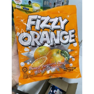 Kẹo cứng fizzy vị cam