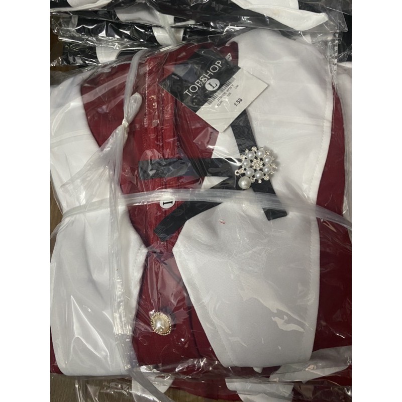 đầm A xoè + tag cài bigsize 55kg-90kg tiểu thư 💋 | BigBuy360 - bigbuy360.vn