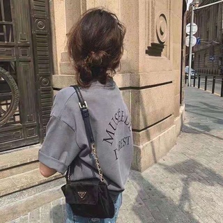 Túi đeo chéo nam/nữ Prada mini cá tính