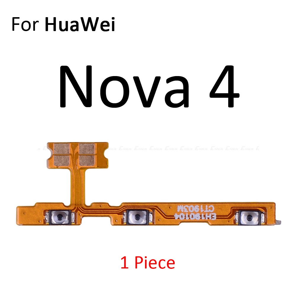 Mạch Nút Âm Lượng Cho Điện Thoại Huawei Nova 5i 5 Pro 4e 4 3 3i 3e 2 2S 2i Plus Lite 2017
