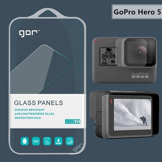 Cường lực gopro hero 5 black, hero 6 black, hero 7 black chính hãng gor trong suốt độ cứng 9h - dán màn hình gopro