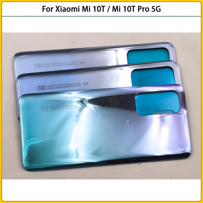 Nắp Lưng Điện Thoại Bằng Kính 3D Dành Cho Xiaomi Mi 10T Pro 5G Mi10T