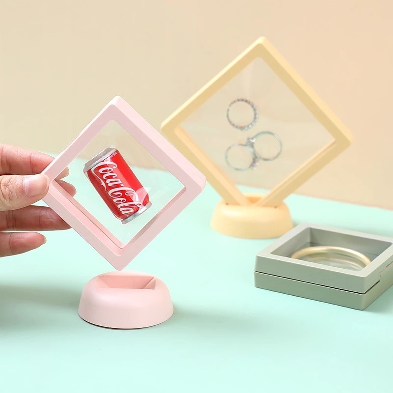 Hộp Đựng Trang Sức 3D Trong Suốt Tiện Dụng