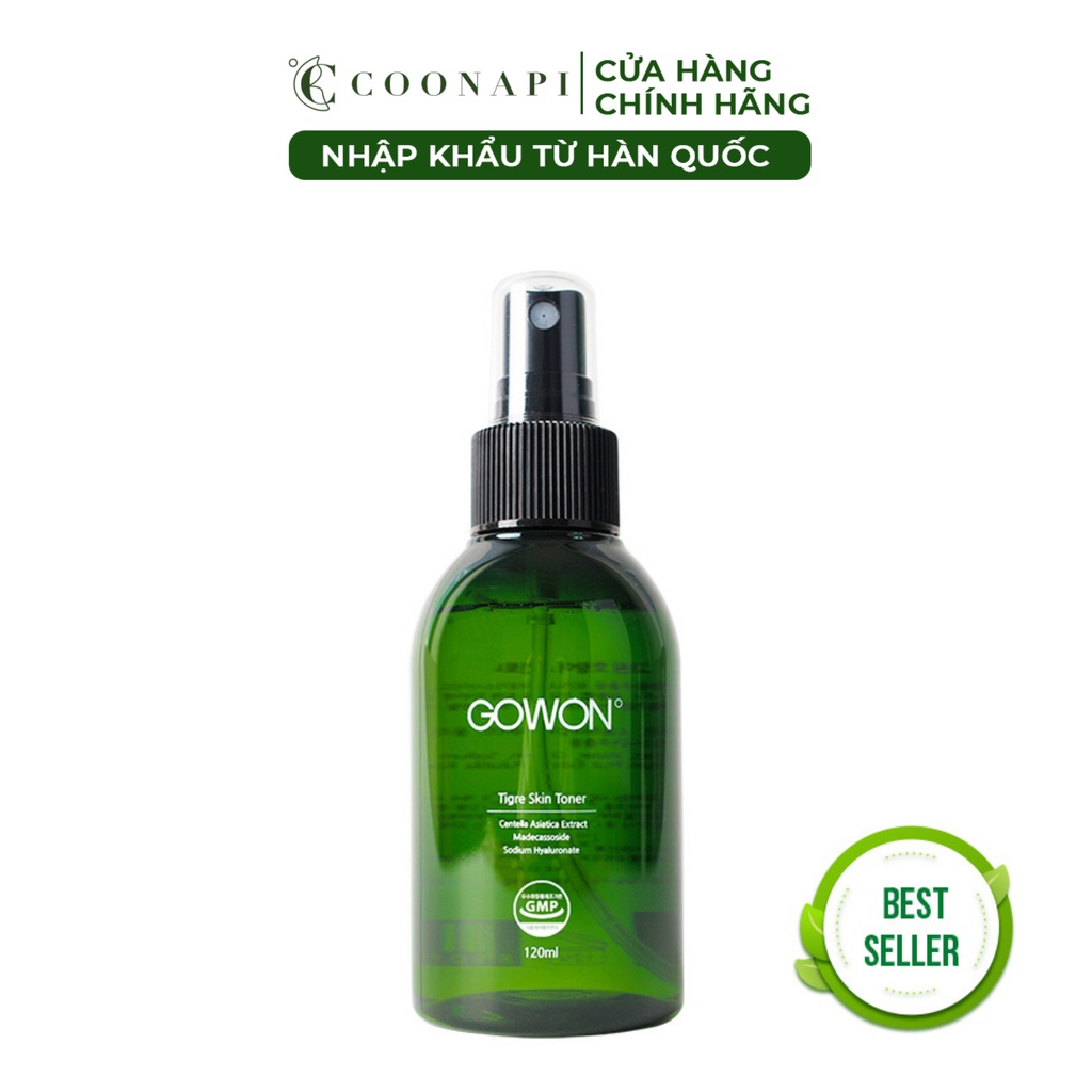 Toner Rau Má Cải Thiện Da Mụn Và Thâm Mụn Gowon Tigre Skin Toner 120ml