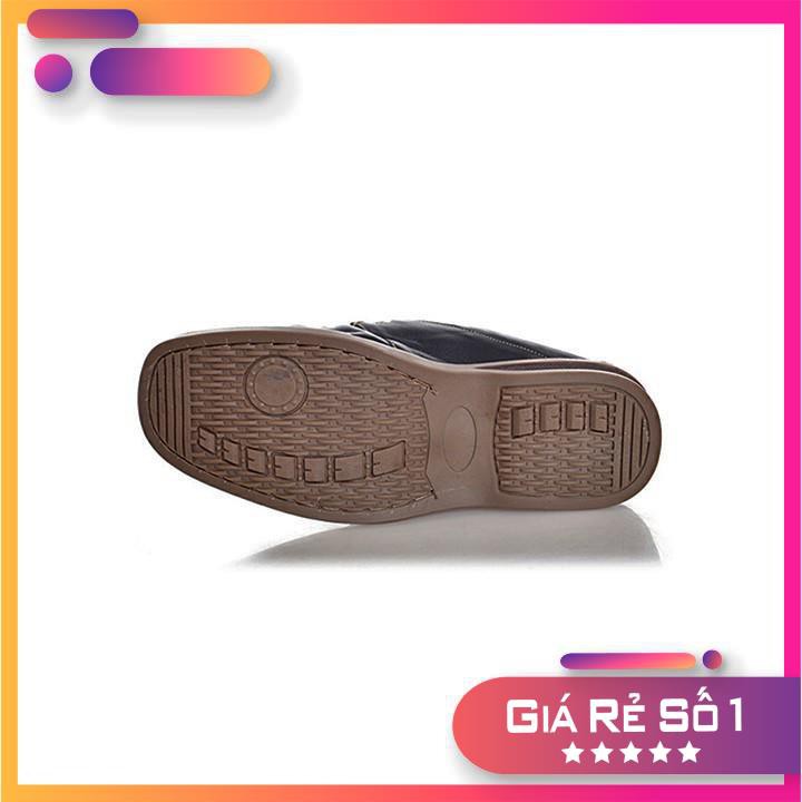 Giày sabo nam Huy Hoàng da bò màu đen-HP7127 Sale 11 -op1 , ,