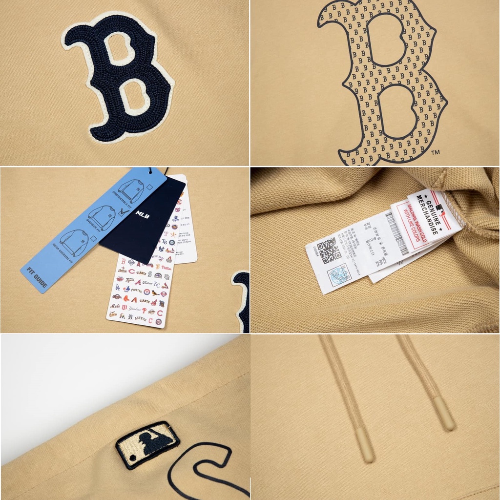 [LikeAuth] Áo Hoodie N.Y M.L.B big logo, Hoodie NY hàng nỉ bông, 3 màu đen, tím, Kem BapeVN