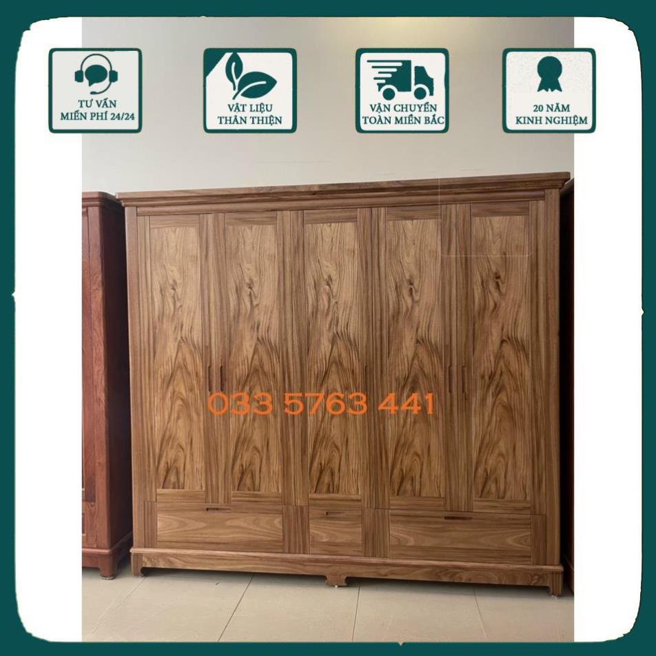 Tủ áo mã TA004 cánh trơn hương xám - miễn phí vận chuyển nội thành hà nội