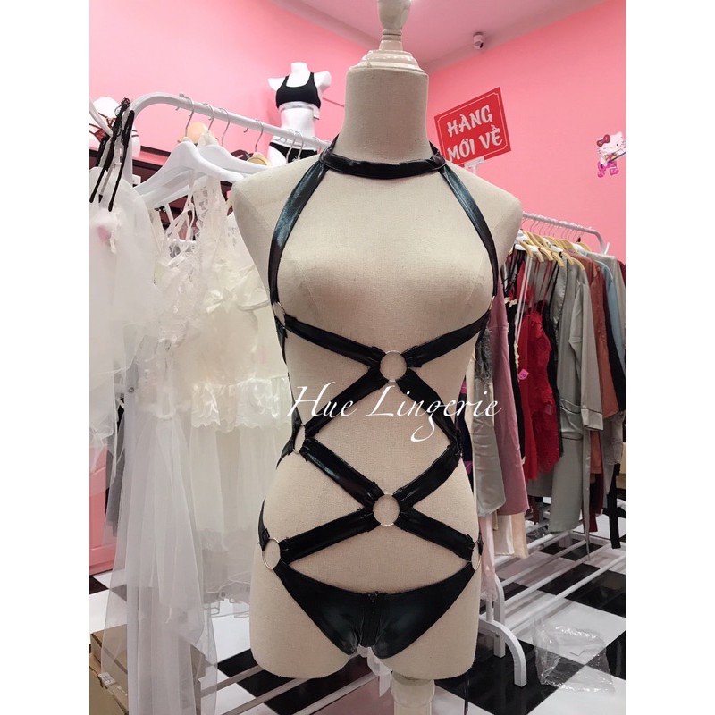 Set nội y đồ lót dây mô phỏng da quyến rũ sexy gợi cảm | BigBuy360 - bigbuy360.vn