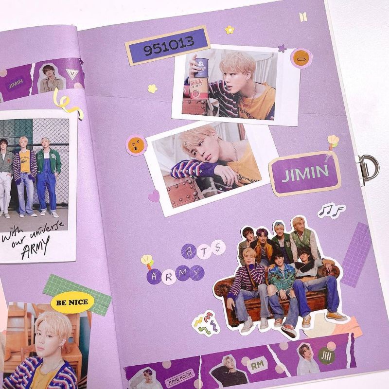 VStore -  duyendo97  DECO KIT | NOTE with LOCK - Sổ tay kèm khóa trong set deco kit