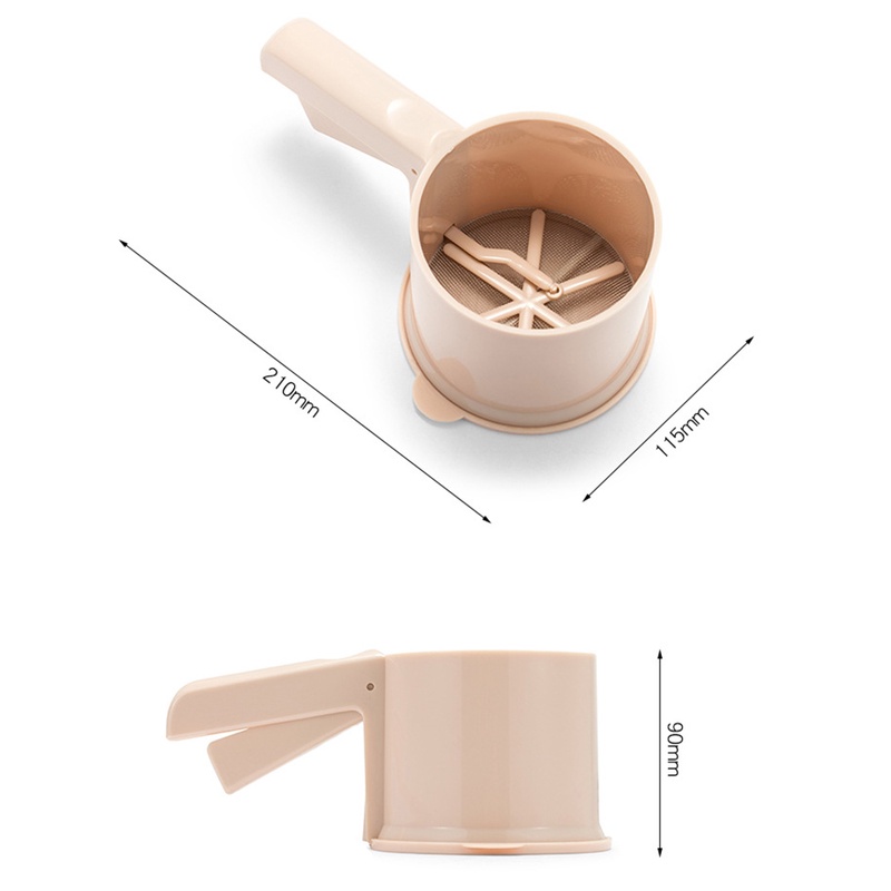 Cốc Rây Bột Làm Bánh Bằng Thép Không Gỉ