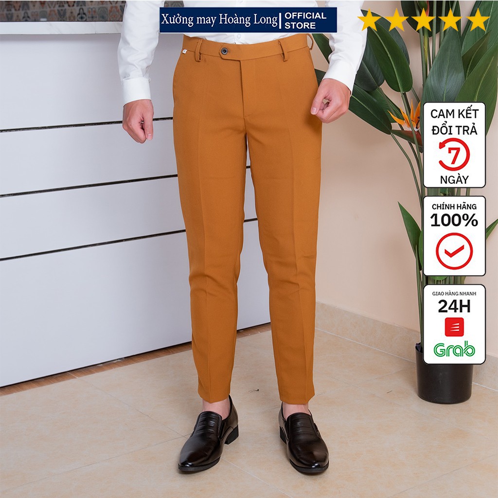 Quần tây nam vải tuyết mưa mềm mịn co giãn Hàn Quốc | BigBuy360 - bigbuy360.vn