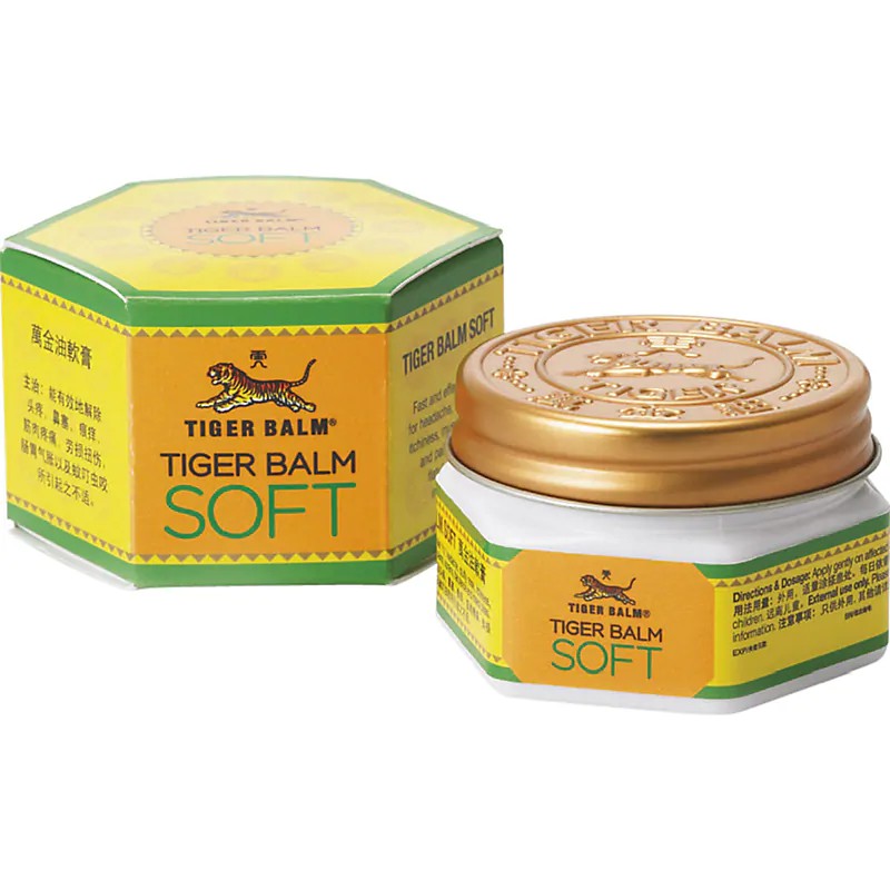 Dầu Cù Là Con Hổ Công Thức Mềm Thái Lan Tiger Balm Soft White