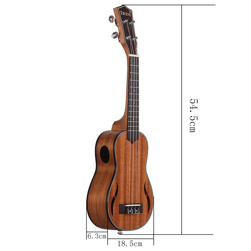 IRIN Đàn Ukulele 21 Inch 4 Dây Chất Liệu Gỗ Phong Cách Hawaii