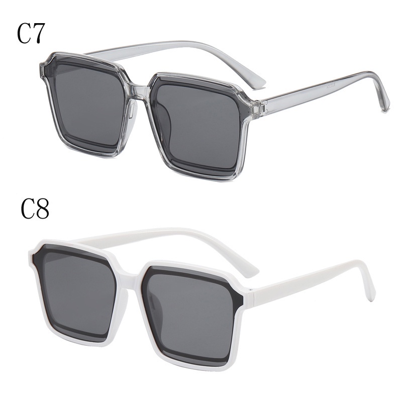 Kính Mát Gọng Vuông Phong Cách Retro Thời Trang