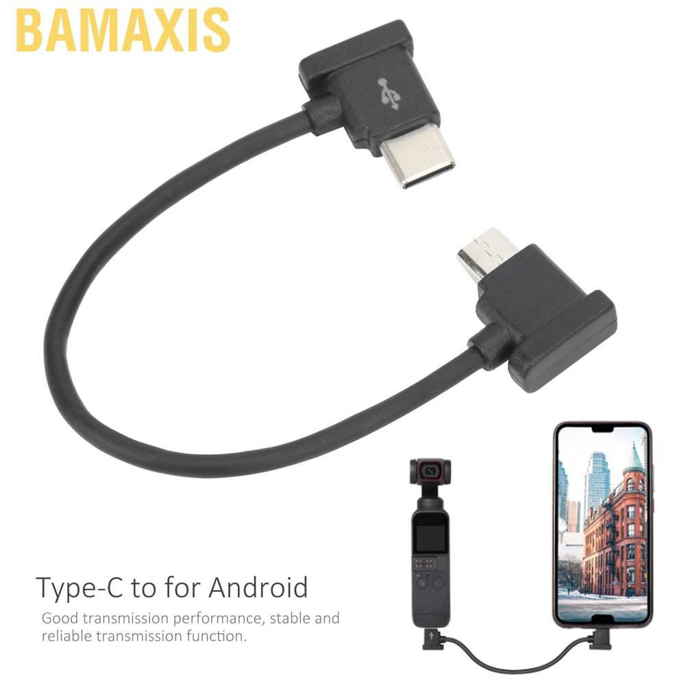 Cáp Chuyển Đổi Bamaxis 15cm Type-C Sang 2 Điều Khiển Từ Xa Cho Android Phone Tablet