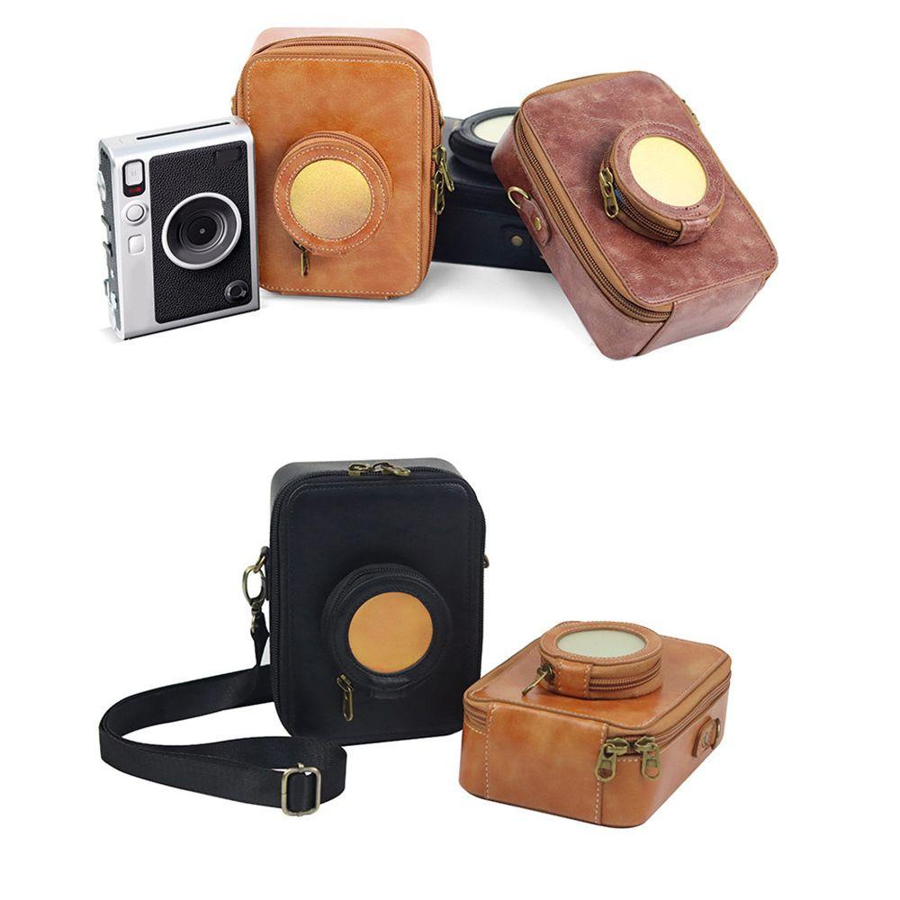 Túi Da Retro Đựng Máy Ảnh Fujifilm Instax Mini EVO