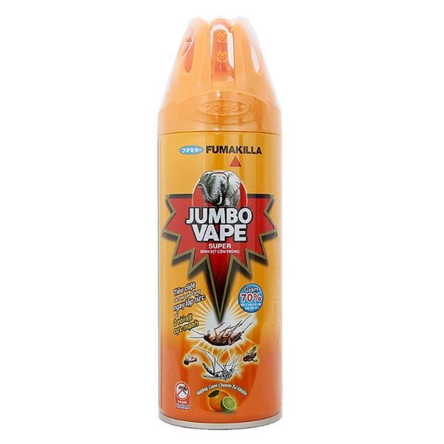 Xịt côn trùng Jumbo Vape 300ml/600ml