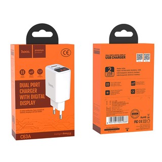 CÓC SẠC 2 CỔNG HOCO C63A