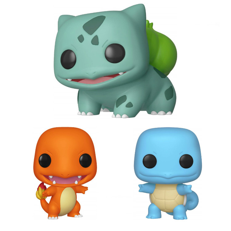 Mô hình Pokemon GO Pikachu Bulbasaur Charmander độc đáo