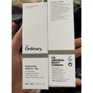 Serum The Odinary HA 2% + B5 30ml