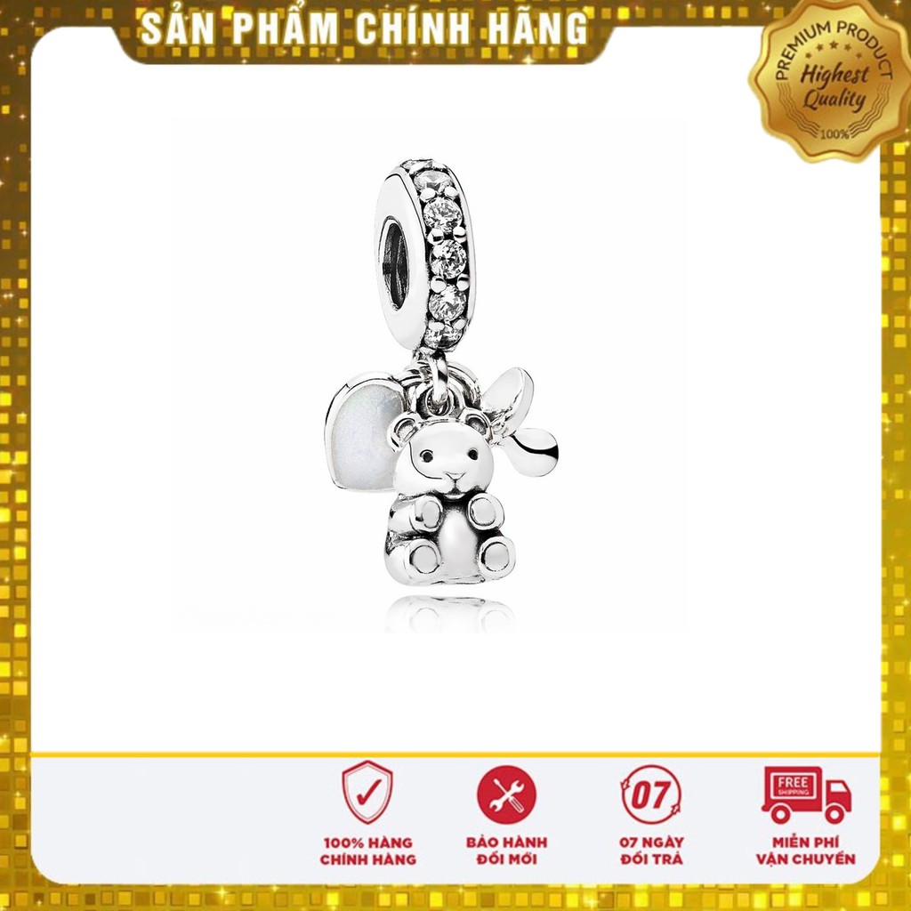 Charm bạc Pan chuẩn bạc S925 ALE Cao Cấp - Charm Bạc S925 ALE thích hợp để mix cho vòng bạc Pan - Mã sản phẩm DNJ068