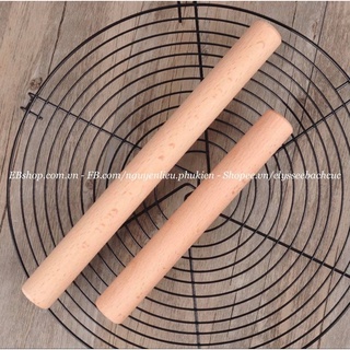 CÁN BỘT GỖ 40CM CÁN BỘT LÀM BÁNH BAO BÁNH BỘT LỌC