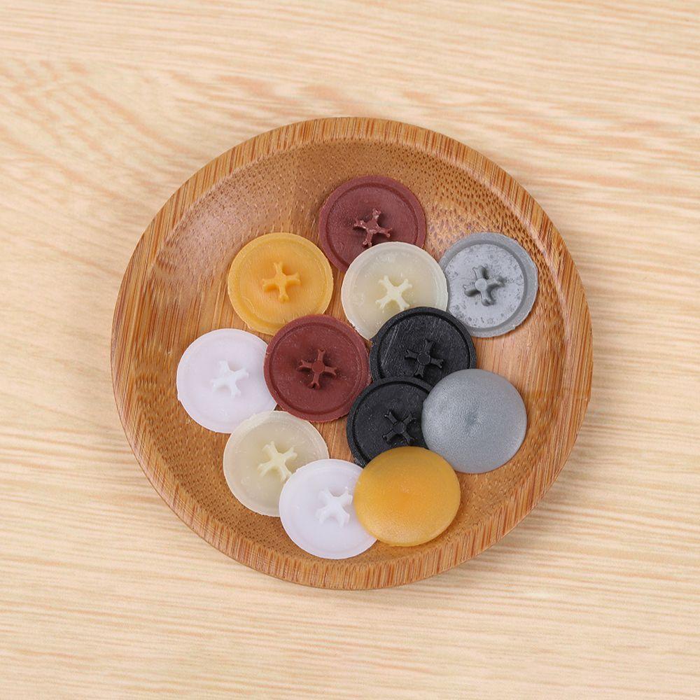 LONTIME Set 100 Ốc Vít Nhựa Dùng Để Trang Trí Nội Thất Tiện Dụng