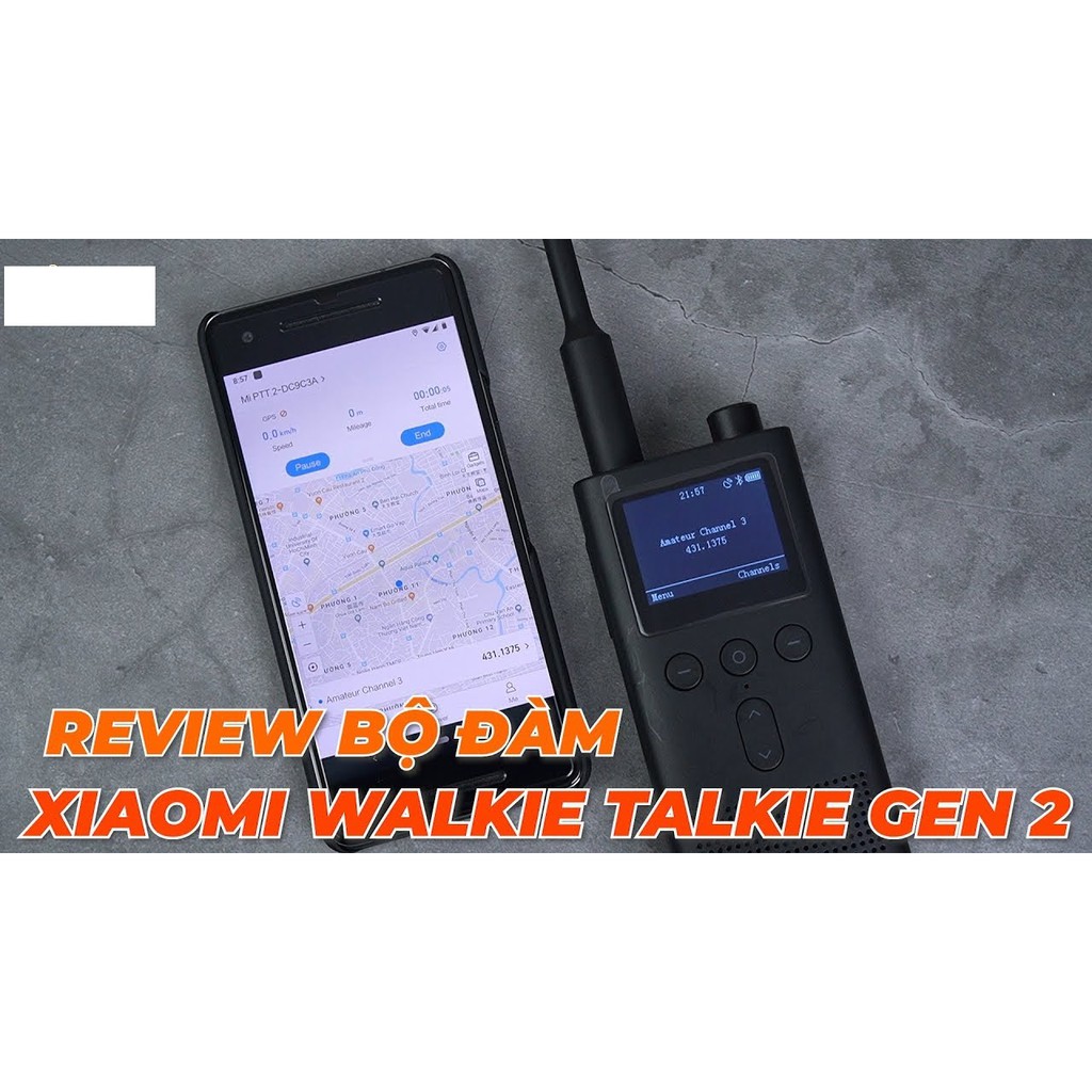 Bộ 2 đàm Xiaomi Walkie Talkie gen 2