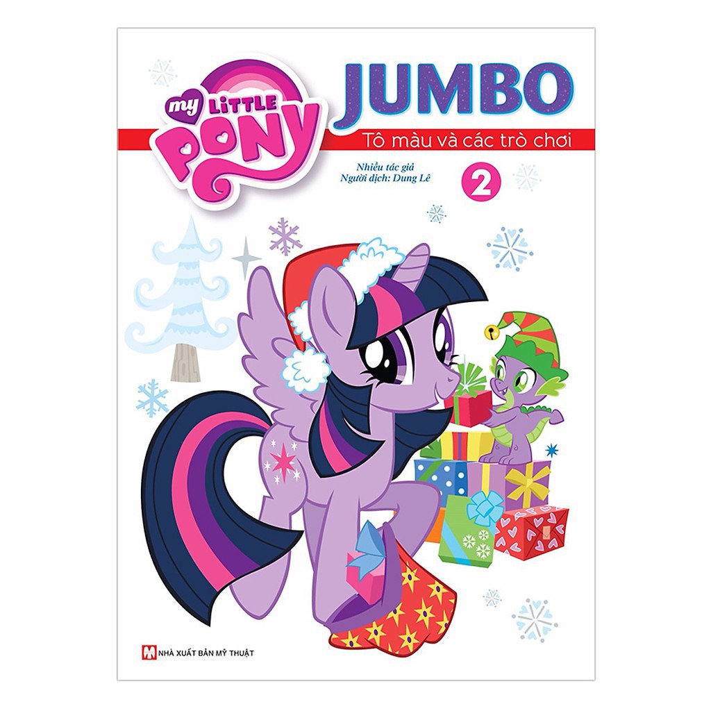 Sách - My Little Pony - Jumbo Tô Màu Và Các Trò Chơi 2