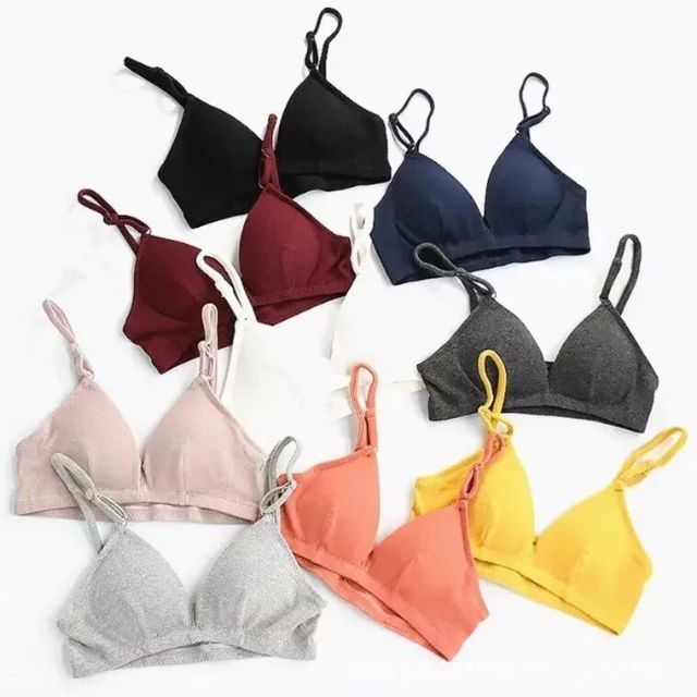 Áo Bra Bralette Cotton Thun Gân Mẫu Mới Mã 901