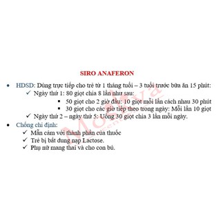 ANAFERON - HÀNG NỘI ĐỊA NGA